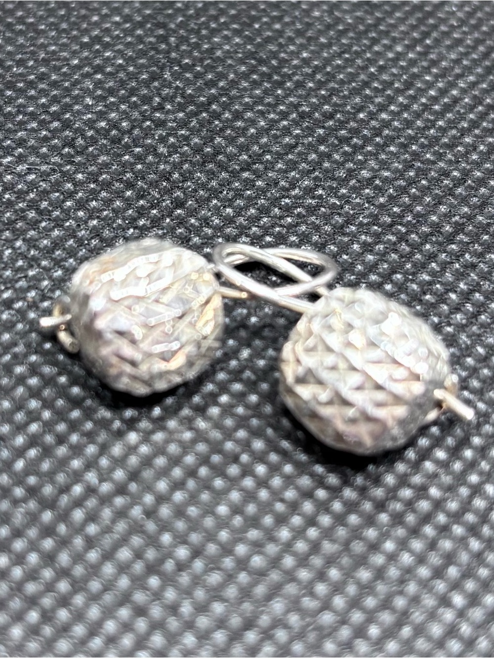 Silpada Rounded Cube Earrings (W3280)